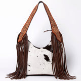 American Darling Hobo Hand Tooled Hair On Genuine Leather Western Women Bag | Handbag Purse Bags for Cute