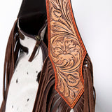 American Darling Hobo Hand Tooled Hair On Genuine Leather Western Women Bag | Handbag Purse Bags for Cute