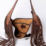 American Darling Hobo Hand Tooled Hair On Genuine Leather Western Women Bag | Handbag Purse | Leather Hobo Bag | Hobo Bags for Women | Hobo Purse | Cute Hobo Bag