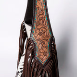 American Darling Hobo Hand Tooled Hair On Genuine Leather Western Women Bag | Handbag Purse Bags for Cute