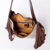 American Darling Hobo Hand Tooled Hair On Genuine Leather Western Women Bag | Handbag Purse | Leather Hobo Bag | Hobo Bags for Women | Hobo Purse | Cute Hobo Bag
