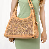 American Darling Hobo Hand Tooled Genuine Leather Women Bag Western Handbag Purse