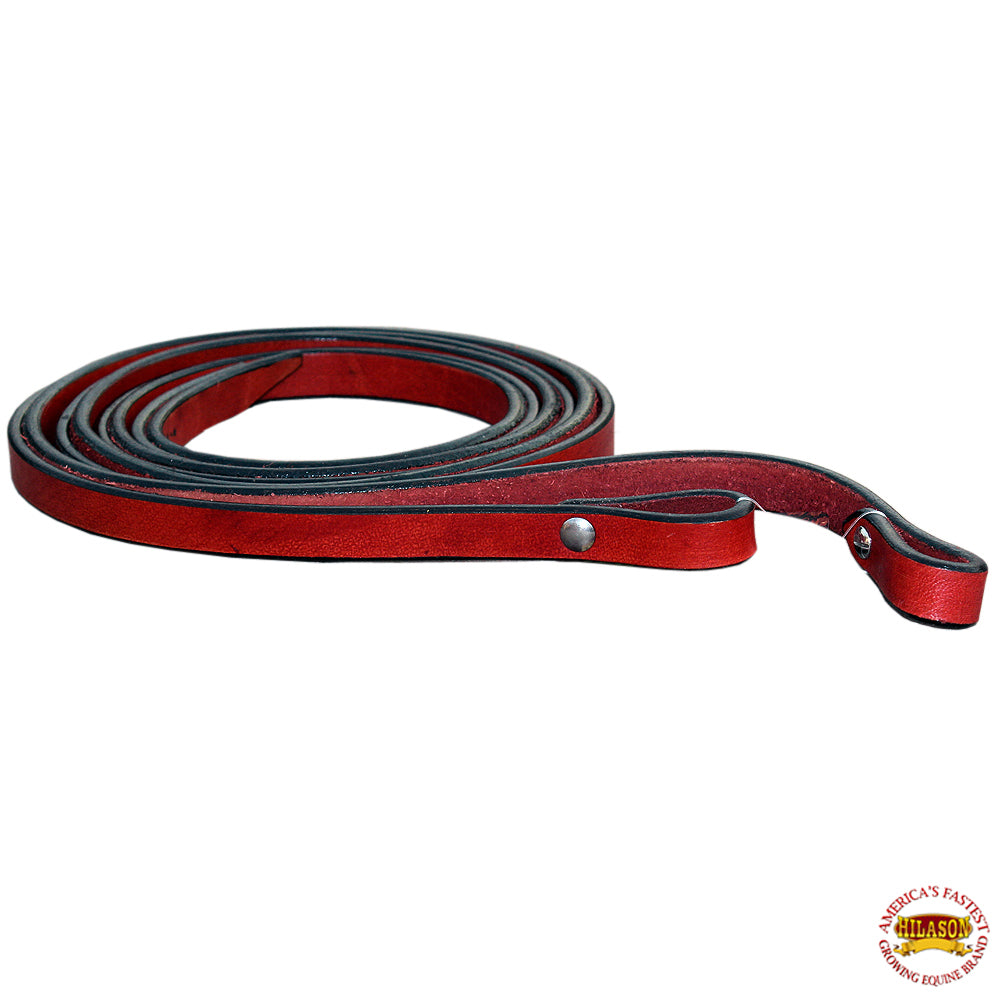 3/4 In x 8 ft Hilason Western Horse Tack Leather Split Rein