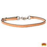Hilason Horse Adjusts 3/4" - 26" Size Leather Breast Collar Wither Strap