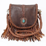 American Darling Messenger Hair On Genuine Leather Western Women Bag Handbag Purse | Cute