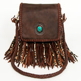 American Darling Messenger Hair On Genuine Leather Western Women Bag Handbag Purse | Cute