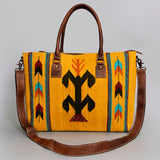 American Darling Tote Saddle Blanket Genuine Leather women bag western handbag purse