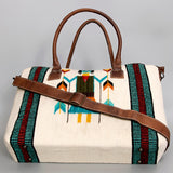 American Darling Tote Saddle Blanket Genuine Leather women bag western handbag purse