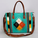 American Darling Tote Saddle Blanket Genuine Leather women bag western handbag purse
