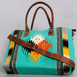 American Darling Tote Saddle Blanket Genuine Leather women bag western handbag purse