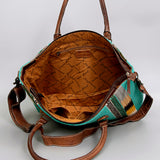 American Darling Tote Saddle Blanket Genuine Leather women bag western handbag purse