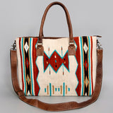 American Darling Tote Saddle Blanket Genuine Leather women bag western handbag purse