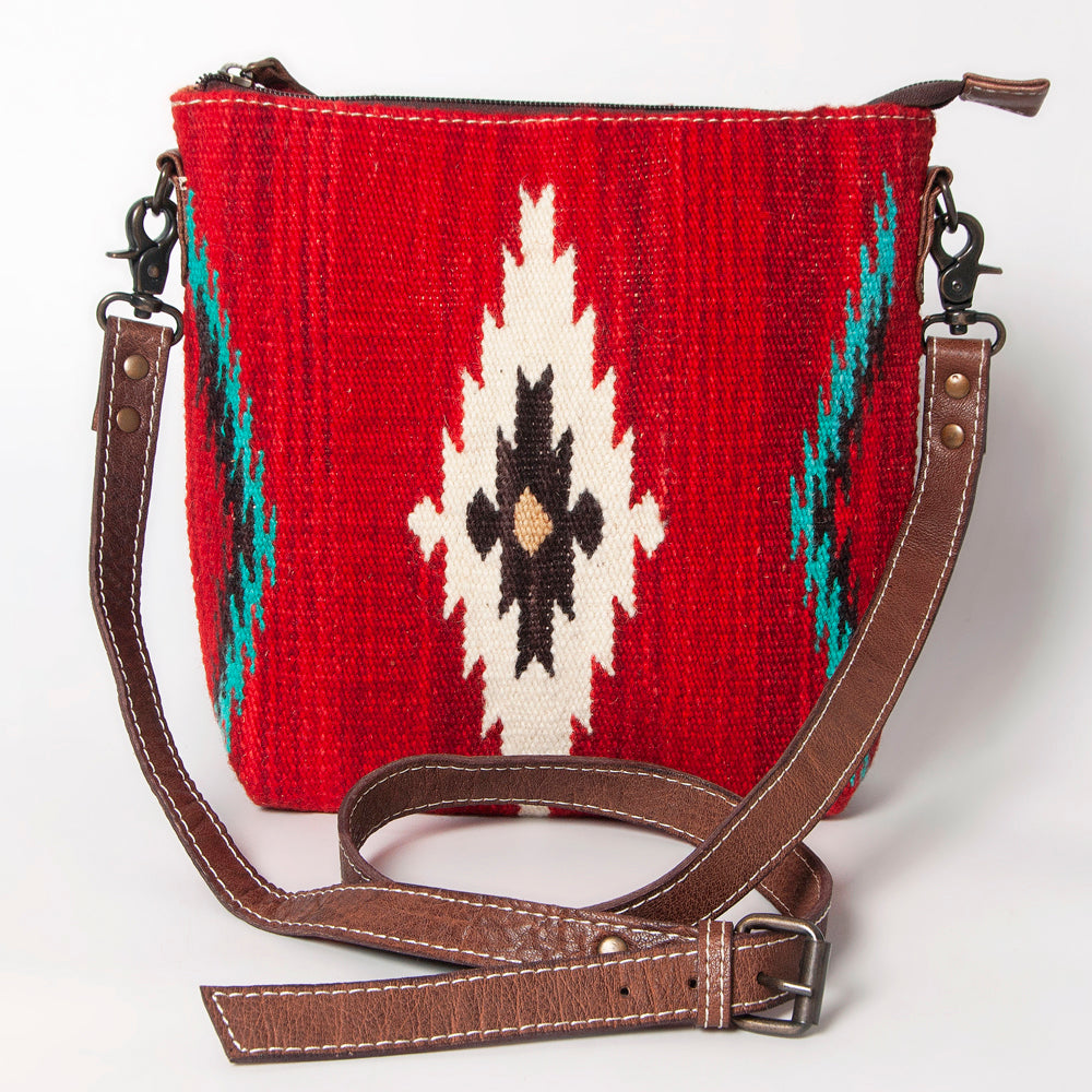 American Darling Large Crossbody Saddle Blanket Genuine Leather women bag western handbag purse