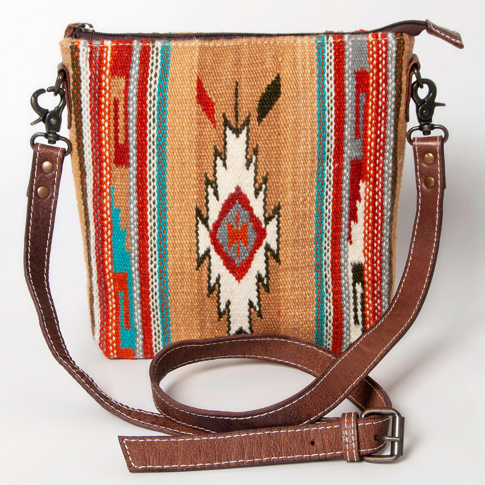 American Darling Large Crossbody Saddle Blanket Genuine Leather women bag western handbag purse