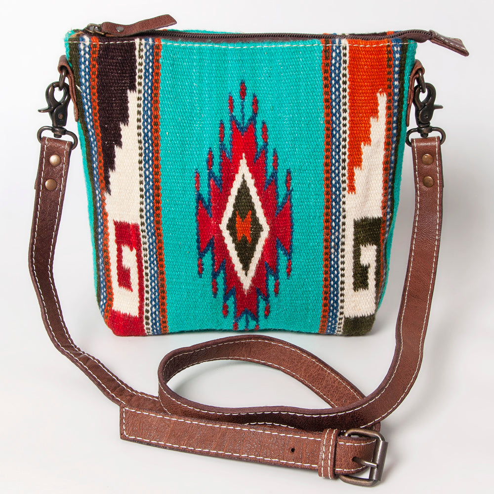 American Darling Large Crossbody Saddle Blanket Genuine Leather women bag western handbag purse