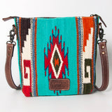 American Darling Large Crossbody Saddle Blanket Genuine Leather women bag western handbag purse
