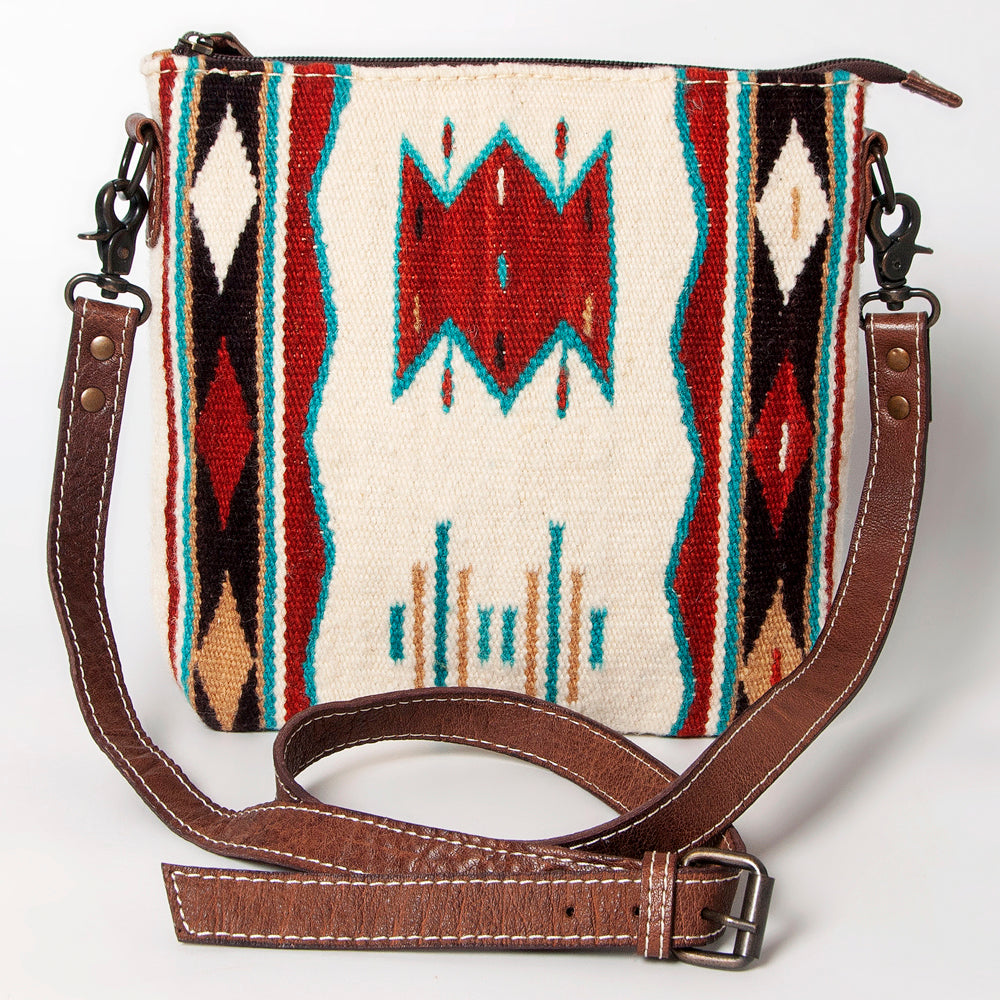American Darling Large Crossbody Saddle Blanket Genuine Leather women bag western handbag purse