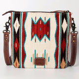 American Darling Large Crossbody Saddle Blanket Genuine Leather women bag western handbag purse