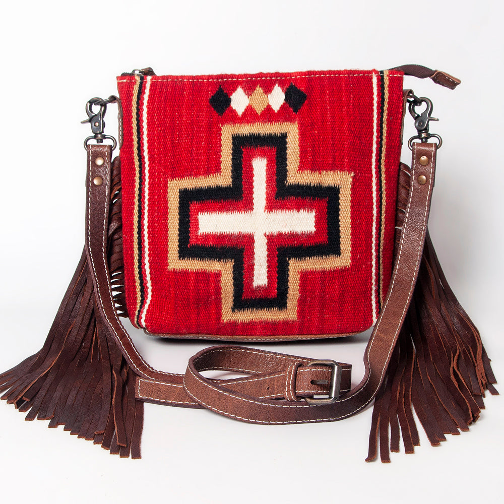 American Darling Cross Body Saddle Blanket Genuine Leather women bag western handbag purse
