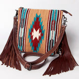 American Darling Cross Body Saddle Blanket Genuine Leather women bag western handbag purse