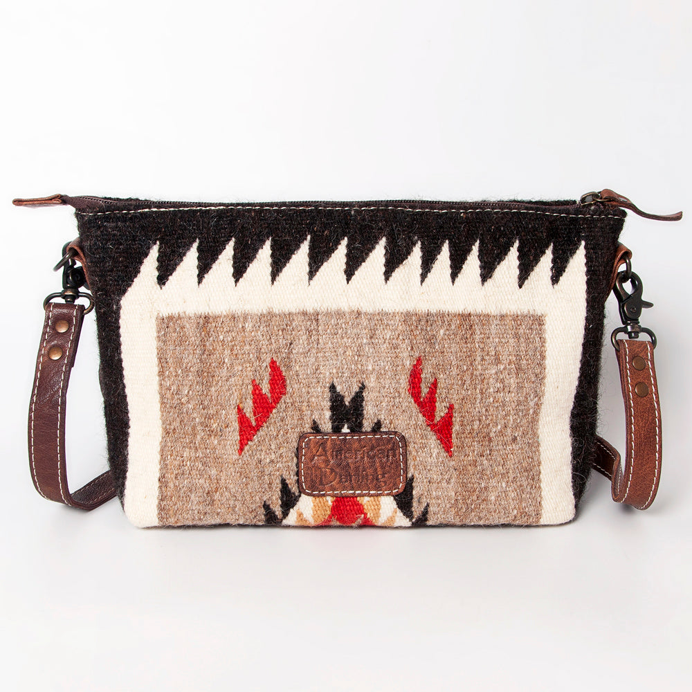 American Darling Cross Body Saddle Blanket Genuine Leather women bag western handbag purse