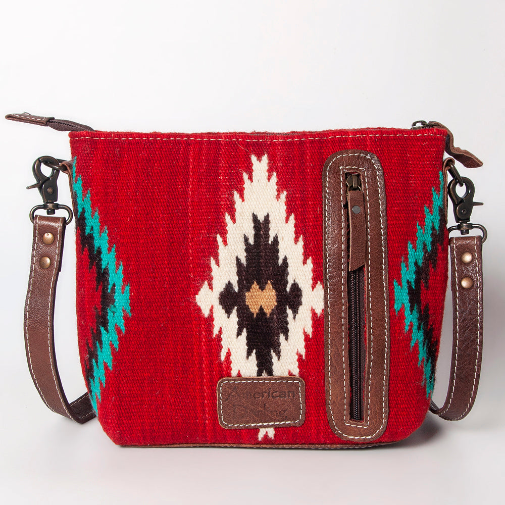 American Darling Cross Body Saddle Blanket Genuine Leather women bag western handbag purse