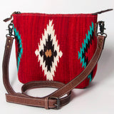 American Darling Cross Body Saddle Blanket Genuine Leather women bag western handbag purse