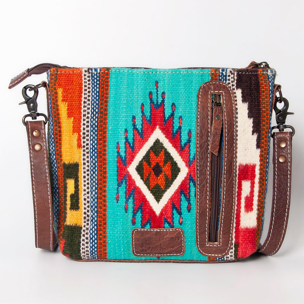 American Darling Cross Body Saddle Blanket Genuine Leather women bag western handbag purse