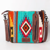 American Darling Cross Body Saddle Blanket Genuine Leather women bag western handbag purse