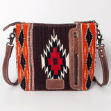 American Darling Cross Body Saddle Blanket Genuine Leather women bag western handbag purse