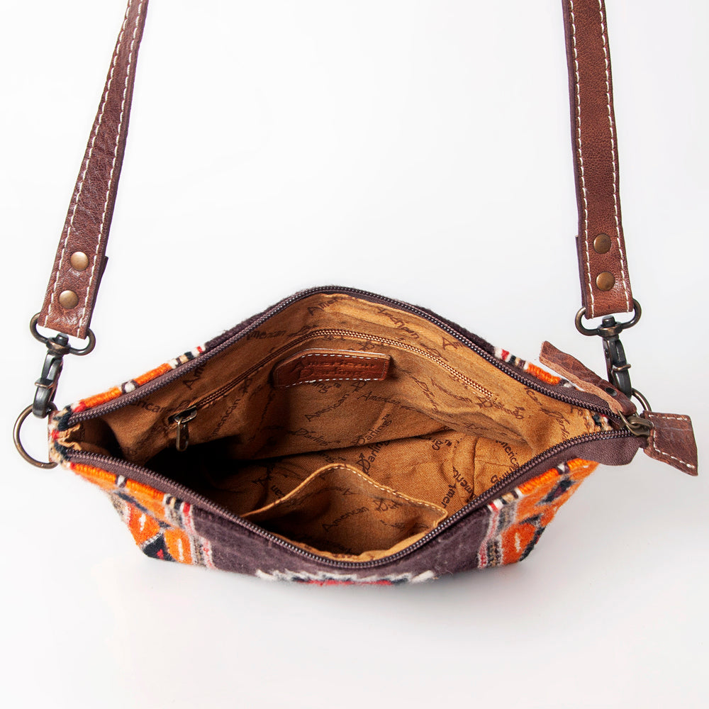 American Darling Cross Body Saddle Blanket Genuine Leather women bag western handbag purse