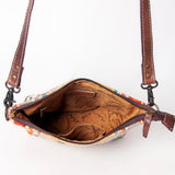 American Darling Cross Body Saddle Blanket Genuine Leather women bag western handbag purse