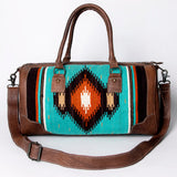 American Darling Duffel Saddle Blanket Genuine Leather women bag western handbag purse