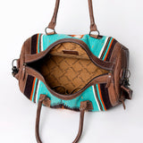 American Darling Duffel Saddle Blanket Genuine Leather women bag western handbag purse
