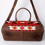 American Darling Duffel Saddle Blanket Genuine Leather women bag western handbag purse