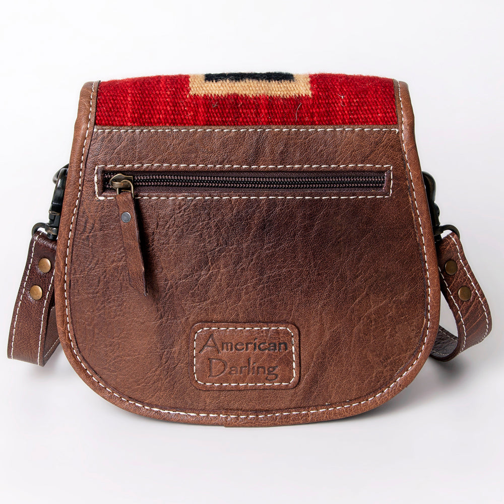 American Darling Cross Body Saddle Blanket Genuine Leather women bag western handbag purse