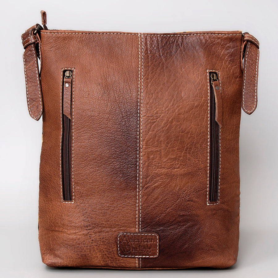 American Darling Women's Hobo Bag Western Hair-on Genuine Leather Handbag and Ladies Purse