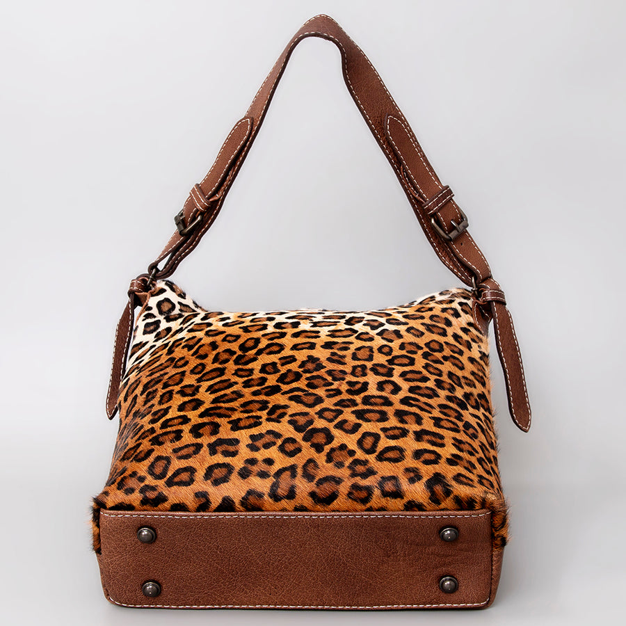 American Darling Women's Hobo Bag Western Hair-on Genuine Leather Handbag and Ladies Purse