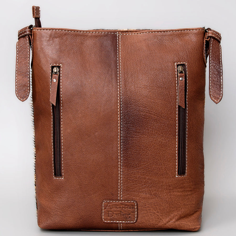 American Darling Women's Hobo Bag Western Hair-on Genuine Leather Handbag and Ladies Purse