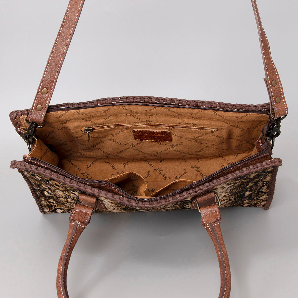 American Darling Tote Hair On Genuine Leather women bag western handbag purse