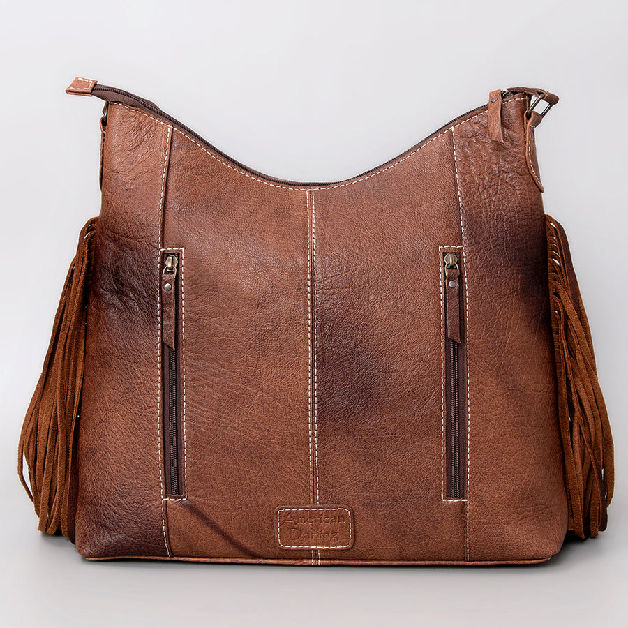 American Darling Women's Hobo Bag Western Hair-On Genuine Leather Handbag and Ladies Purse