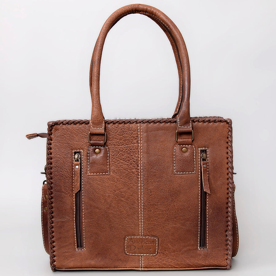 American Darling Women's Hobo Bag Western Hair-On Genuine Leather Handbag and Ladies Purse