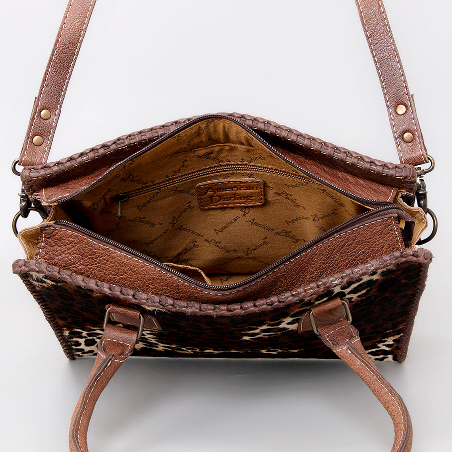 American Darling Women's Hobo Bag Western Hair-On Genuine Leather Handbag and Ladies Purse