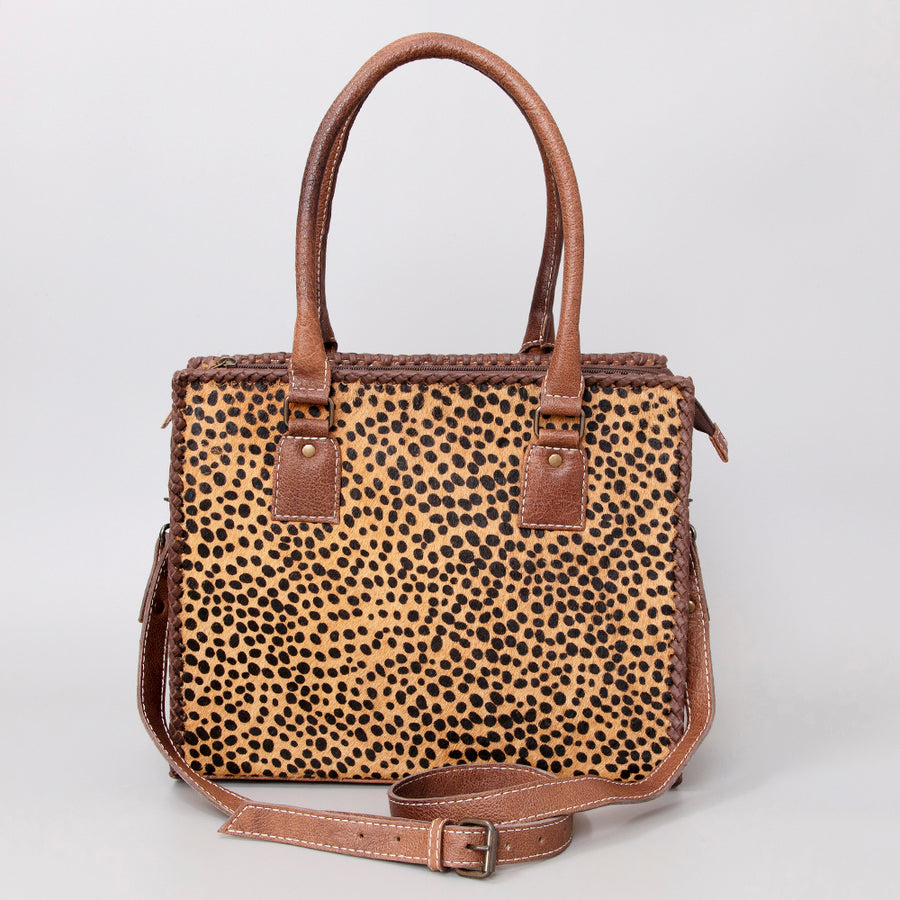 American Darling Women's Hobo Bag Western Hair-On Genuine Leather Handbag and Ladies Purse