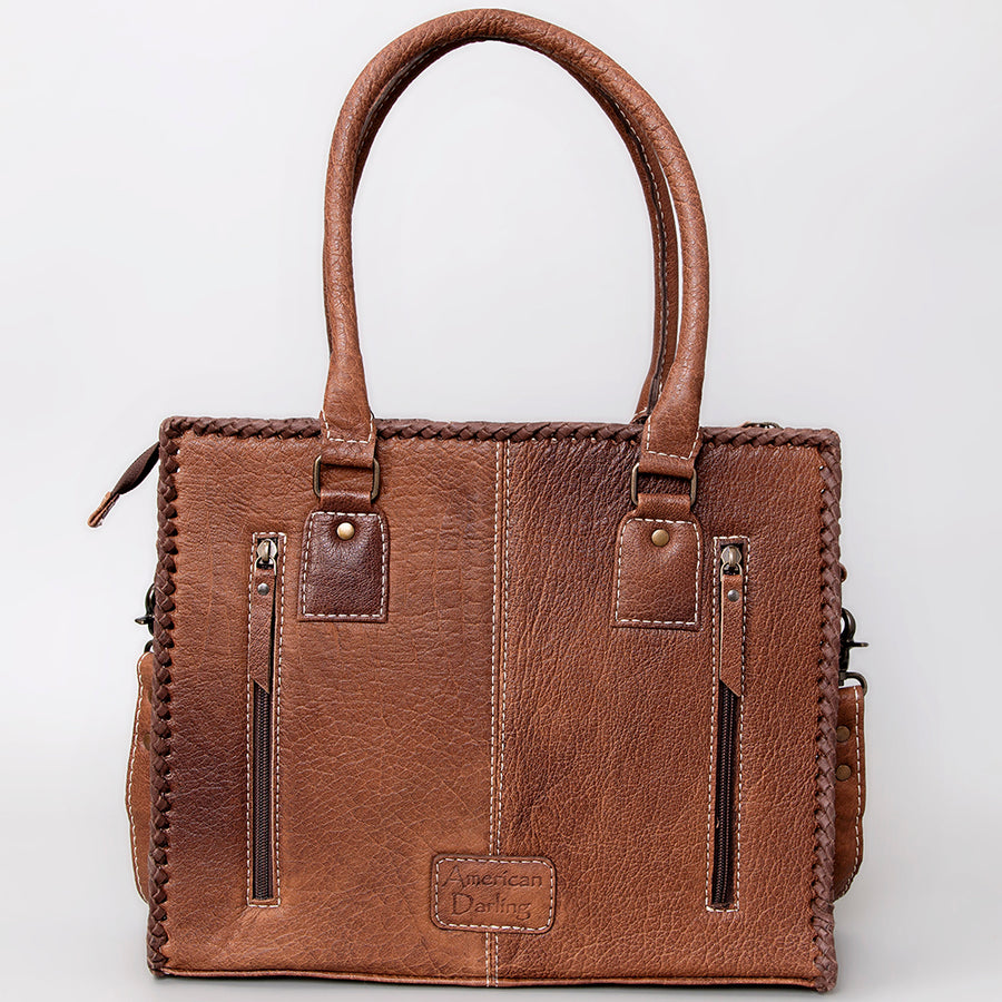 American Darling Women's Hobo Bag Western Hair-On Genuine Leather Handbag and Ladies Purse