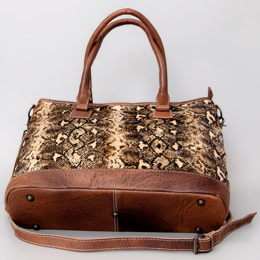 American Darling Women's Hobo Bag Western Hair-On Genuine Leather Handbag and Ladies Purse