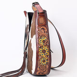 American Darling Hobo Hand Tooled Hair On Genuine Leather Western Women Bag | Handbag Purse Bags for Cute