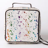 American Darling Jewelry Case Hair-On Genuine Leather Women Bag Western Handbag Purse | Organizer for Travel