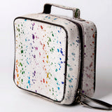 American Darling Jewelry Case Hair-On Genuine Leather Women Bag Western Handbag Purse | Organizer for Travel