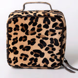 American Darling Jewelry Case Hair-On Genuine Leather Women Bag Western Handbag Purse | Organizer for Travel